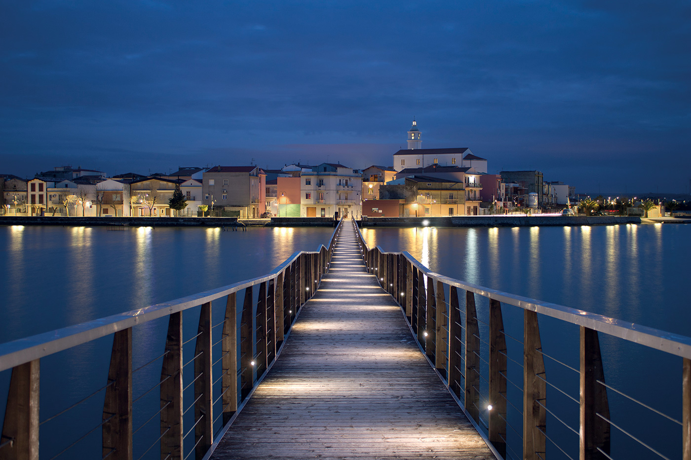 Lake basin, Lago di Lesina (FG) - Puglia